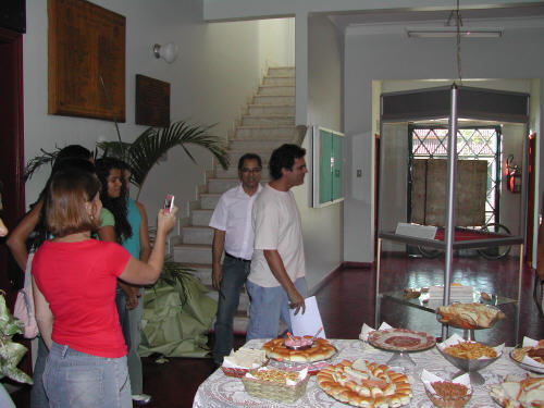 Recep&ccedil;&atilde;o dos calouro 2008-2